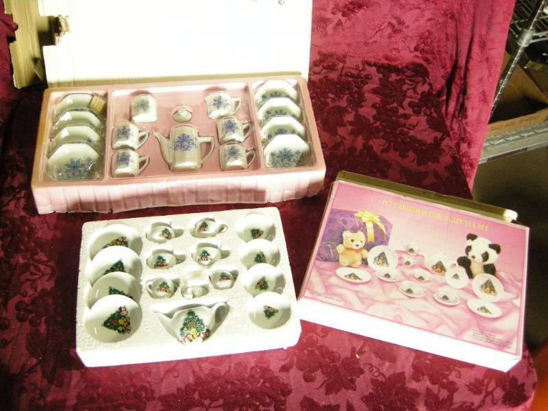 2 Porcelain Tea Sets