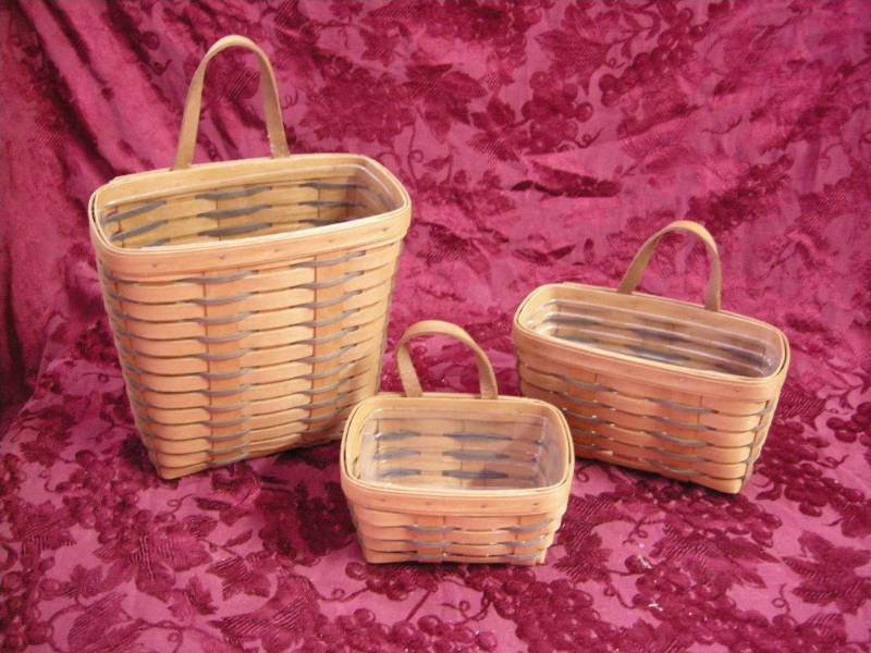 3 Longaberger Baskets