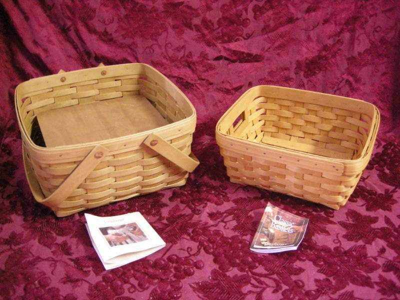 2 Longaberger Baskets