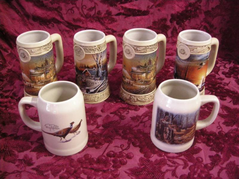 Redlin Steins and Tankards