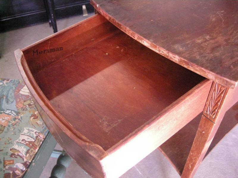 Old Chair & Table