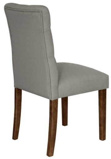 lot 14 image: Brookline Tufted Dining Chair - Glacier (set of 2)