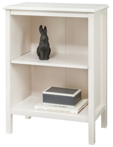 lot 19 image: Windham 2 shelf bookcase - Shell
