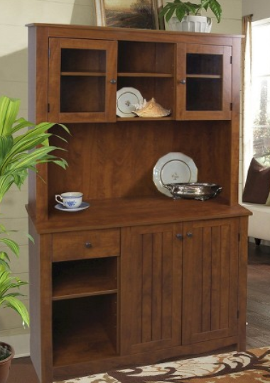 lot 32 image: China Cabinet - Oak