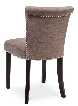 lot 92 image: Scrollback with Nailhead Dining Chair (Set of 2)