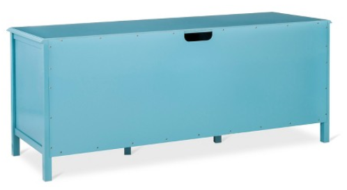 lot 134 image: Windham Large TV Stand - Teal