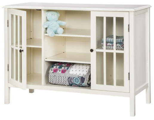 lot 146 image: Windham 2 Door Storage Cabinet with shelves