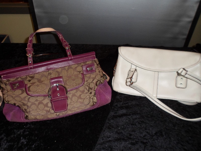 lot 2 image: Coach Purse, Relic Purse