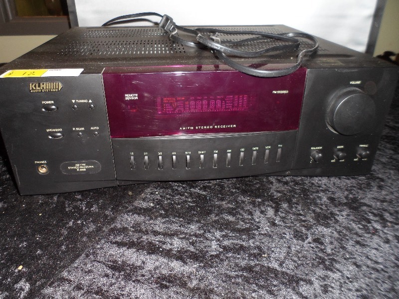 lot 12 image: KHL Stereo Receiver