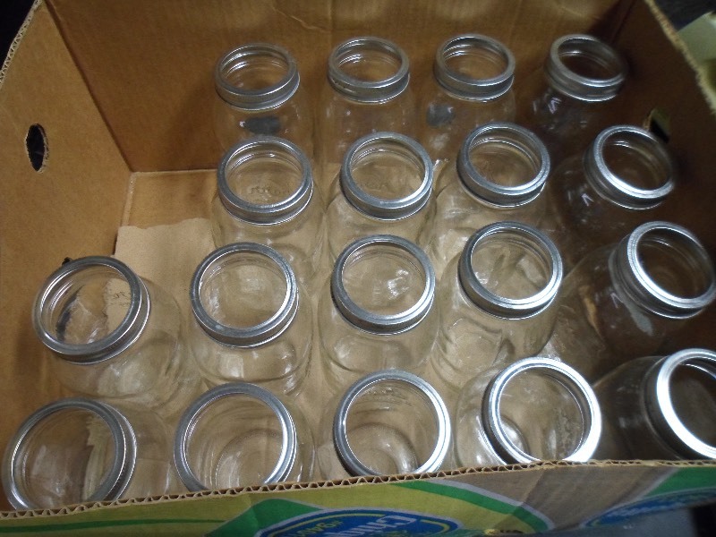 lot 43 image: Canning jars
