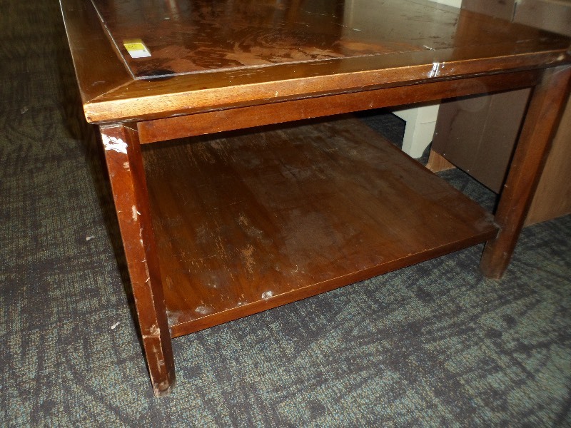 lot 53 image: Square Coffee Table