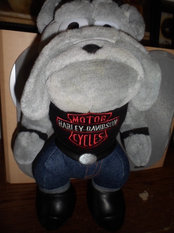 lot 137 image: Harley Davidson Bulldog Plush