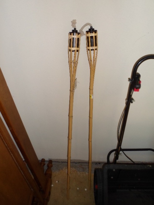 lot 174 image: 2 Tiki Torches