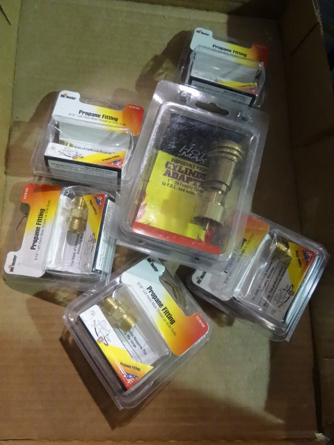 NEW Qty 6 Propoane Fittings