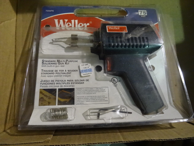 NEW Weller Multi Purpose Soldering Gun Kit pn 7200PK