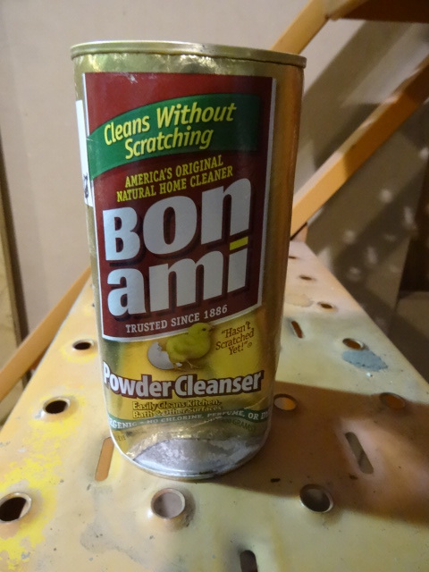NEW Qty 4 Cans Bon-ami Powder Cleanser Cleans Without Scratching 14 oz ea