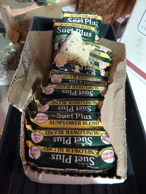 NEW Qty 12 Suet Plus Bird Food Suet Cakes, 2 crushed