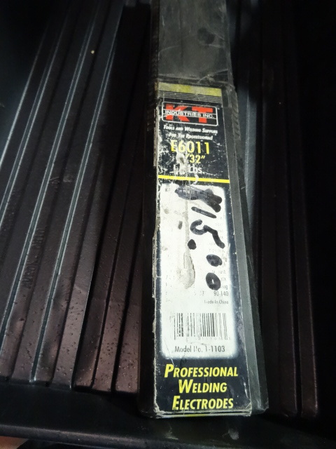 NEW 5 lbs KT Industries Pro Welding Electrodes E6011 532 in Model 1-1103