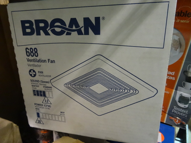 NEW Broan Ventillation Fan