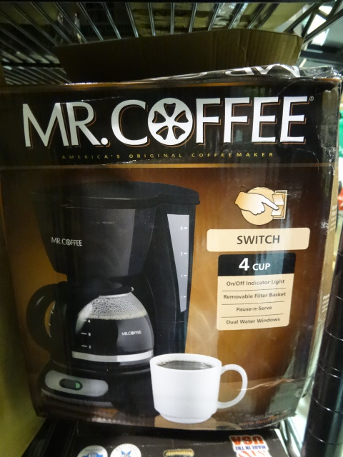 NEW Mr. Coffee 4 Cup Automatic Coffee Maker