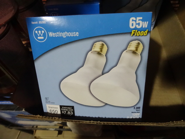 NEW Qty 6 Westinghouse 65 Watt Flood Light Bulbs