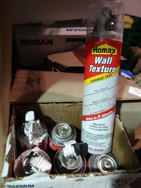 NEW Qty 6 Cans Homax Wall Texture Orange Peel Spray pn 4050-06