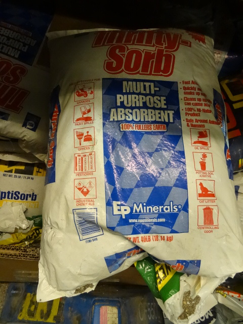 NEW Qty 2 Bags Thrifty Sorb Oil Absorbant approx 40 lbs ea bag