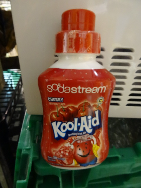 NEW Qty 4 Soda Stream Refill Mix 16.9 Oz ea makes 50 Servings Per Bottle 12 Liters Flavor Cool Ade Cherry