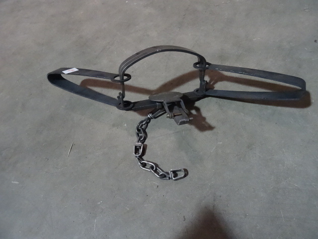 NEW Qty 1 Heavy Duty Spring Trap Duke Company, Size 5 LS, pn 0350 For Large Animals