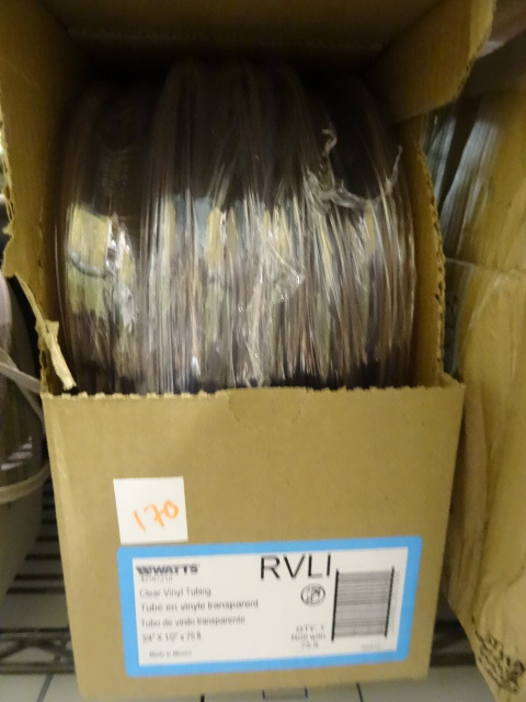 NEW Spool Watts Clear Vinyl Tubing 75 ft 34x12 in RVLI 42167210