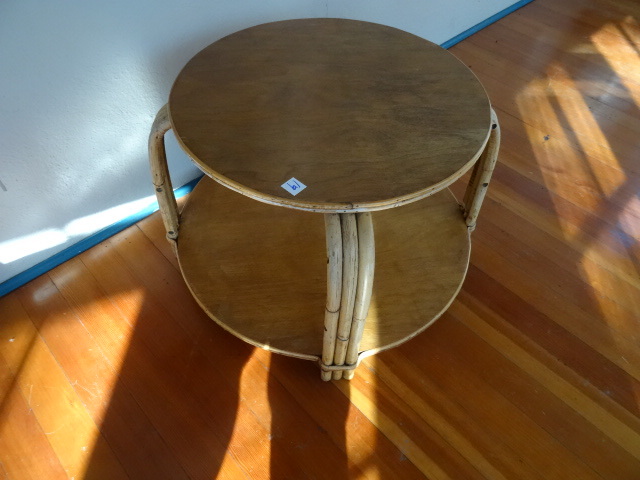 lot 19 image: Bamboo table