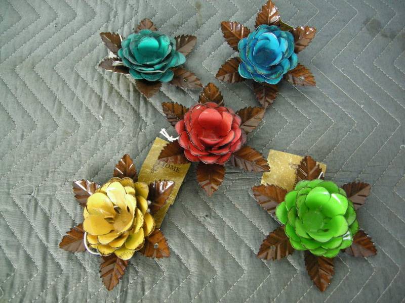 Metal 5 Flowers