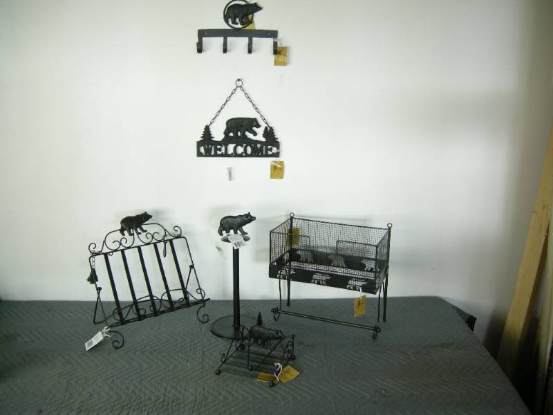 Metal Black Bear Items