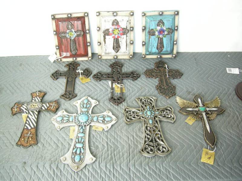 Ornate Wall Hanger Crosses