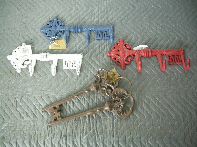 Cast Iron Key Hooks
