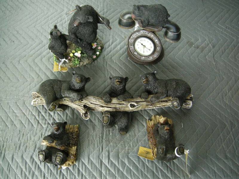 Black Bear Figures