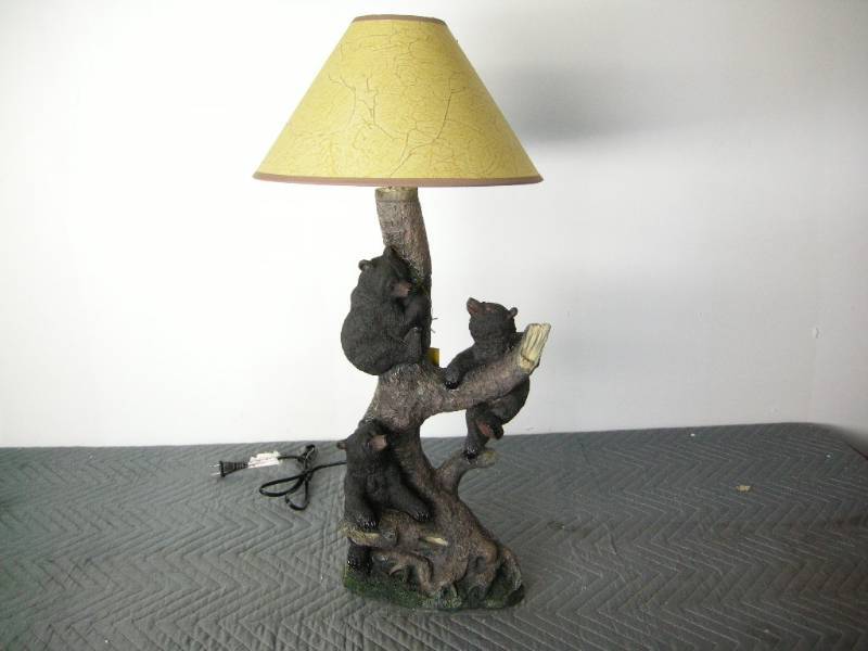 Black Bear Desk Lamp