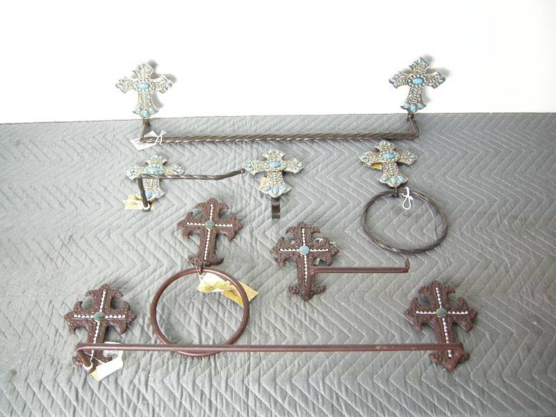 Cross Themed Bathroom Accessories