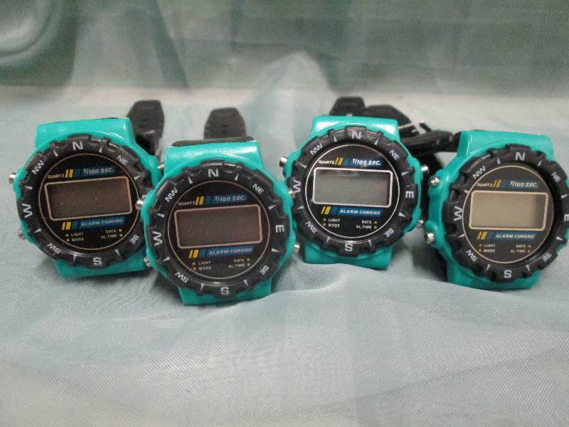 lot 2 image: Lot of 4 Wrist Watches...