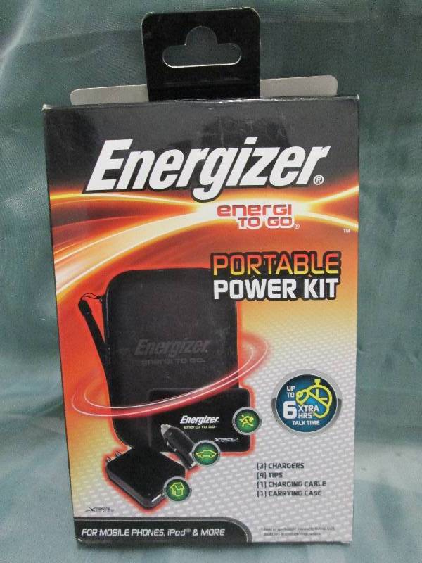 lot 5 image: Energizer Portable Power Kit...