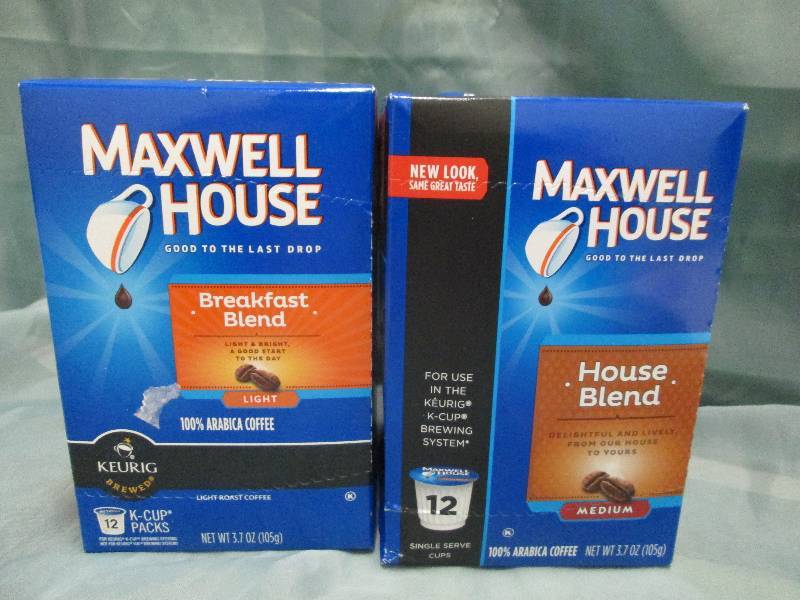 lot 10 image: Maxwell House Keurig 1 box 12 count...