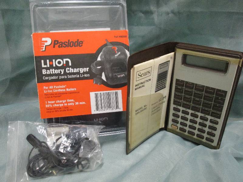 lot 17 image: Paslode Li Ion Battery Charger, 1 h...