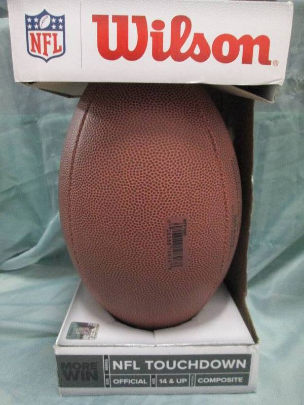 lot 23 image: Wilson NFL Touchdown Official Compo...