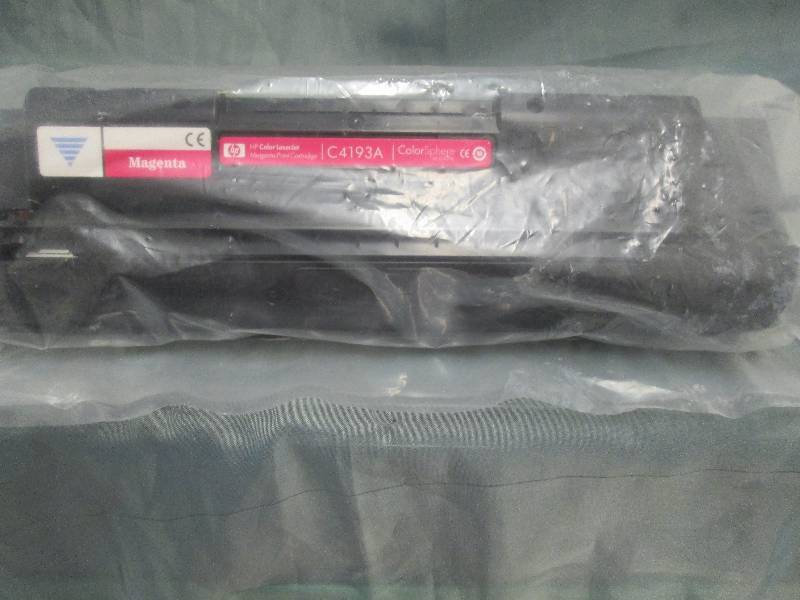 lot 26 image: Magenta #C4193A Color Laser Jet...