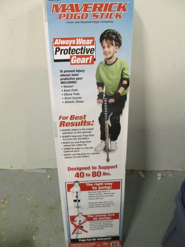 lot 31 image: Maverick Pogo Stick 40 to 80 pound ...