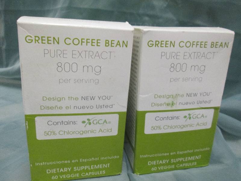lot 41 image: Green Coffee Bean Pure Extract 800 ...