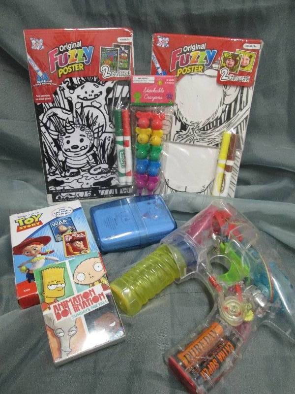 lot 68 image: Kids activity pack, coloring sheets...