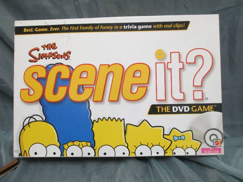 lot 81 image: The Simpsons Scene it game...