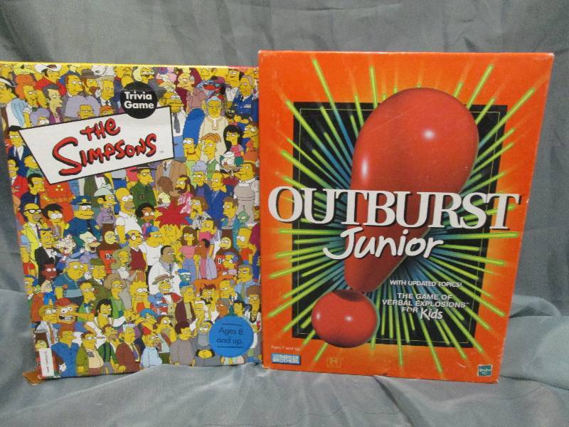 lot 85 image: Outburst Junior and The Simpsons...