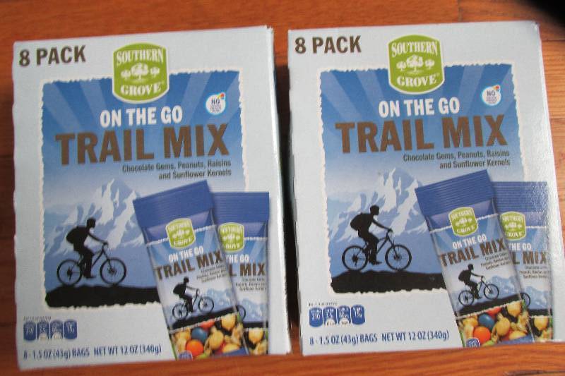 lot 106 image: 2 boxes, 8 per box trail mix single...